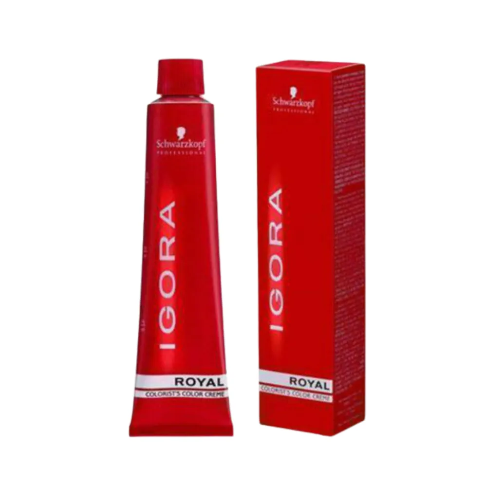 Schwarzkopf Professional Crema Colorante Igora Royal 60ml - 9.5-49 Rubio Extra Claro Beige Violeta - 1